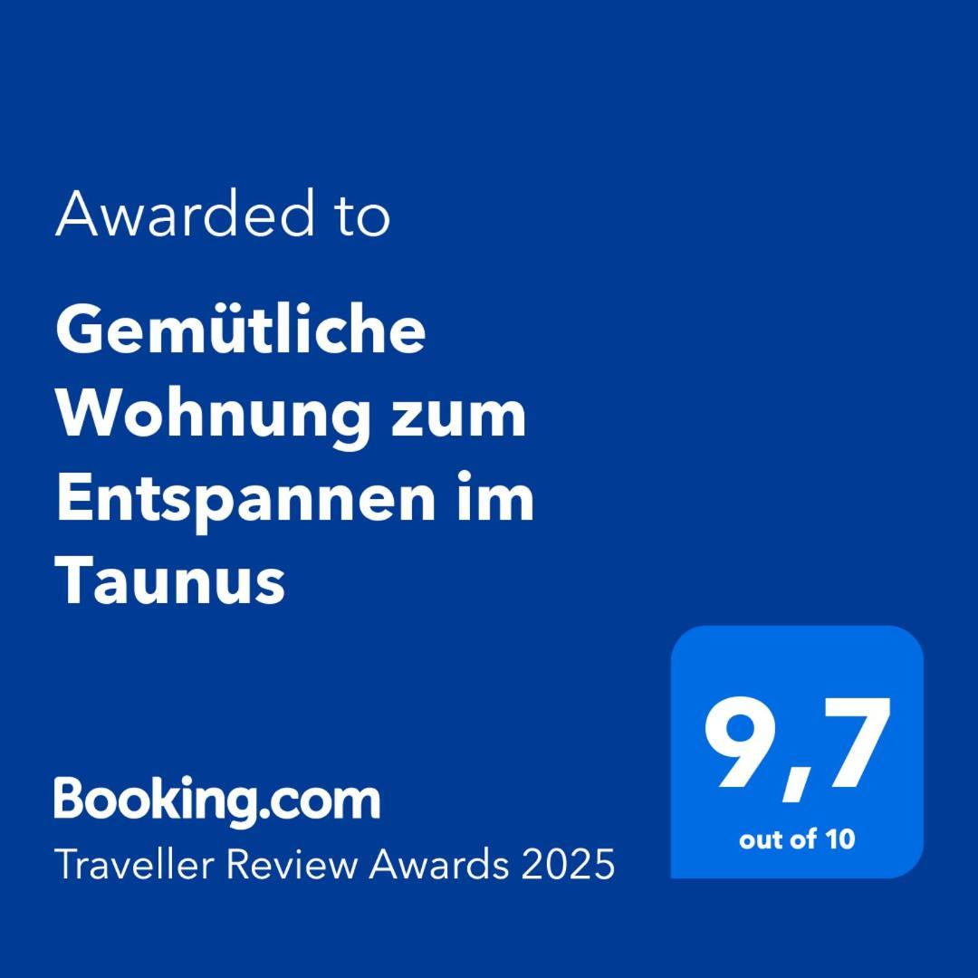 Gemuetliche Wohnung Zum Entspannen Im Taunus Grävenwiesbach Extérieur photo